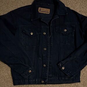 Disciple Dark Denim Jacket with Hand painted Sailor Moon